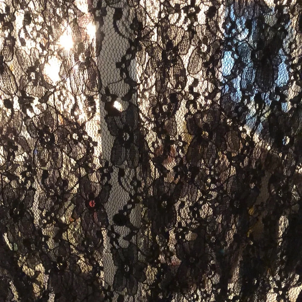 Beautiful black lace shirt